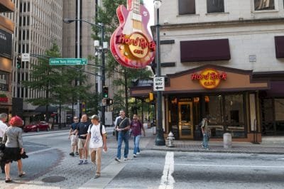 Music-themed Dining at Hard Rock Cafe Atlanta