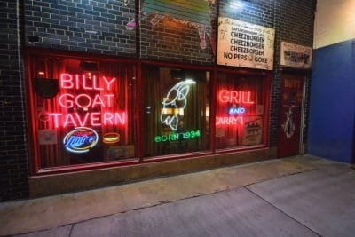 Dine in the Famous Billy Goat Tavern and Grill